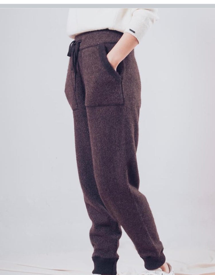 Buy Leggings Made From 100% Yak Wool, Extremely Warm, in Dark